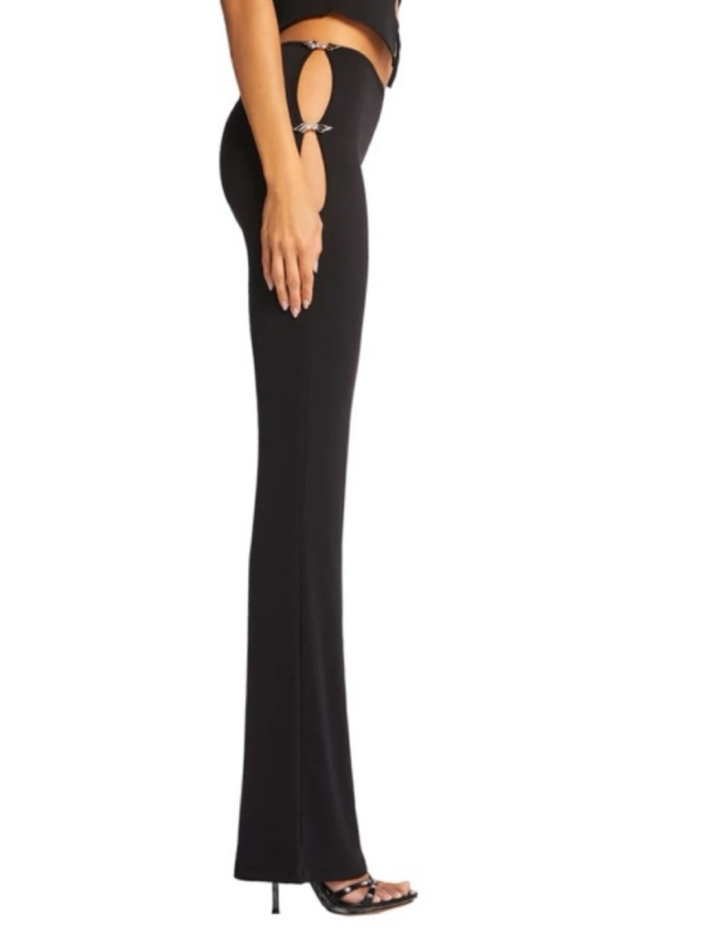 I.AM.GIA Low Waisted Angel Black Pants - Size S